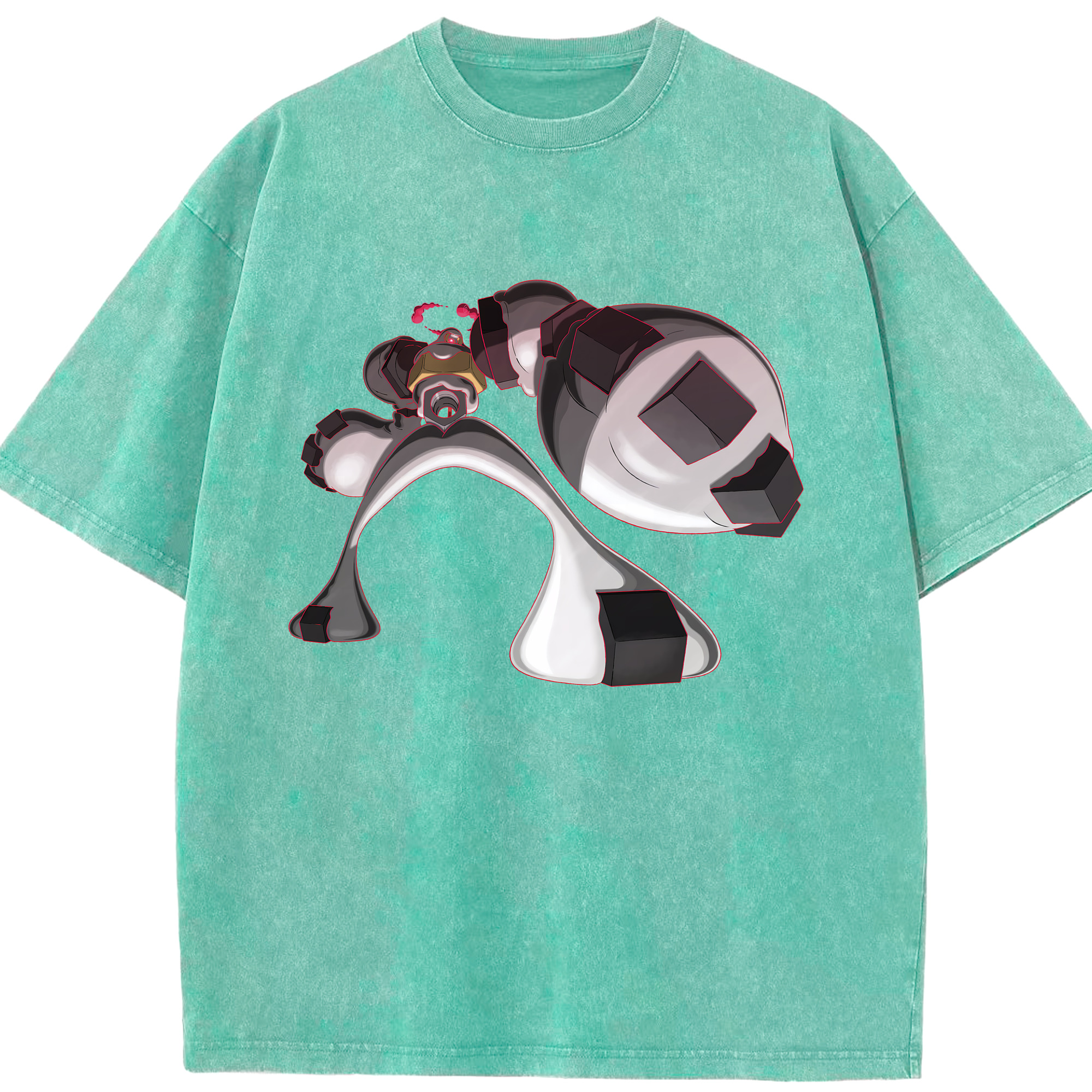 （画像用） ポケットモンスター Pokémon 綿100% ヴィンテージ風 半袖Tシャツ（フロントプリント）